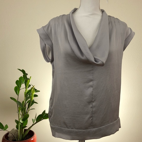 Calvin Klein Tops - Calvin Klein Silky drape front blouse